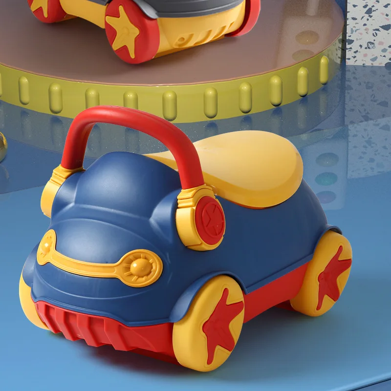 

Full-Cover PU Children Toilet Seat, High-Load Kid Potty, Detachable Waste Tray, Splash-Proof Design Toddler Potty Chair