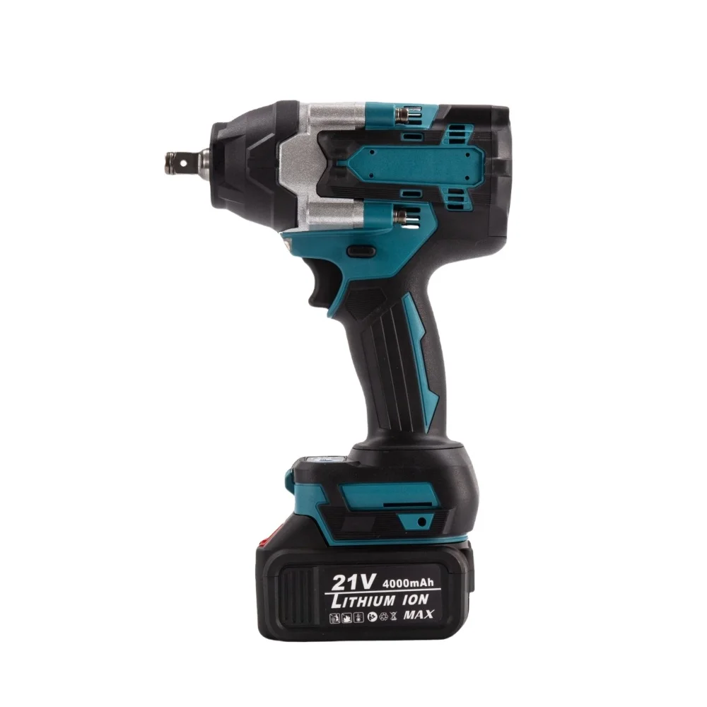 

Own Brand High Torque Electric Wrench Air Impact Powerful Electric Lithium Ion Brushless Wrench