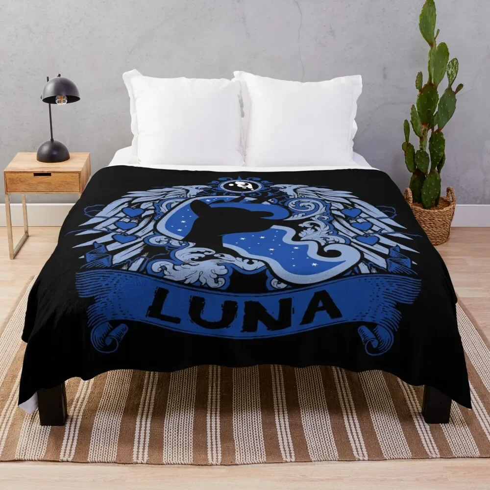

LUNA - LIMITED EDITION Throw Blanket Cozy Sofa Blanket for TV Watching Napping