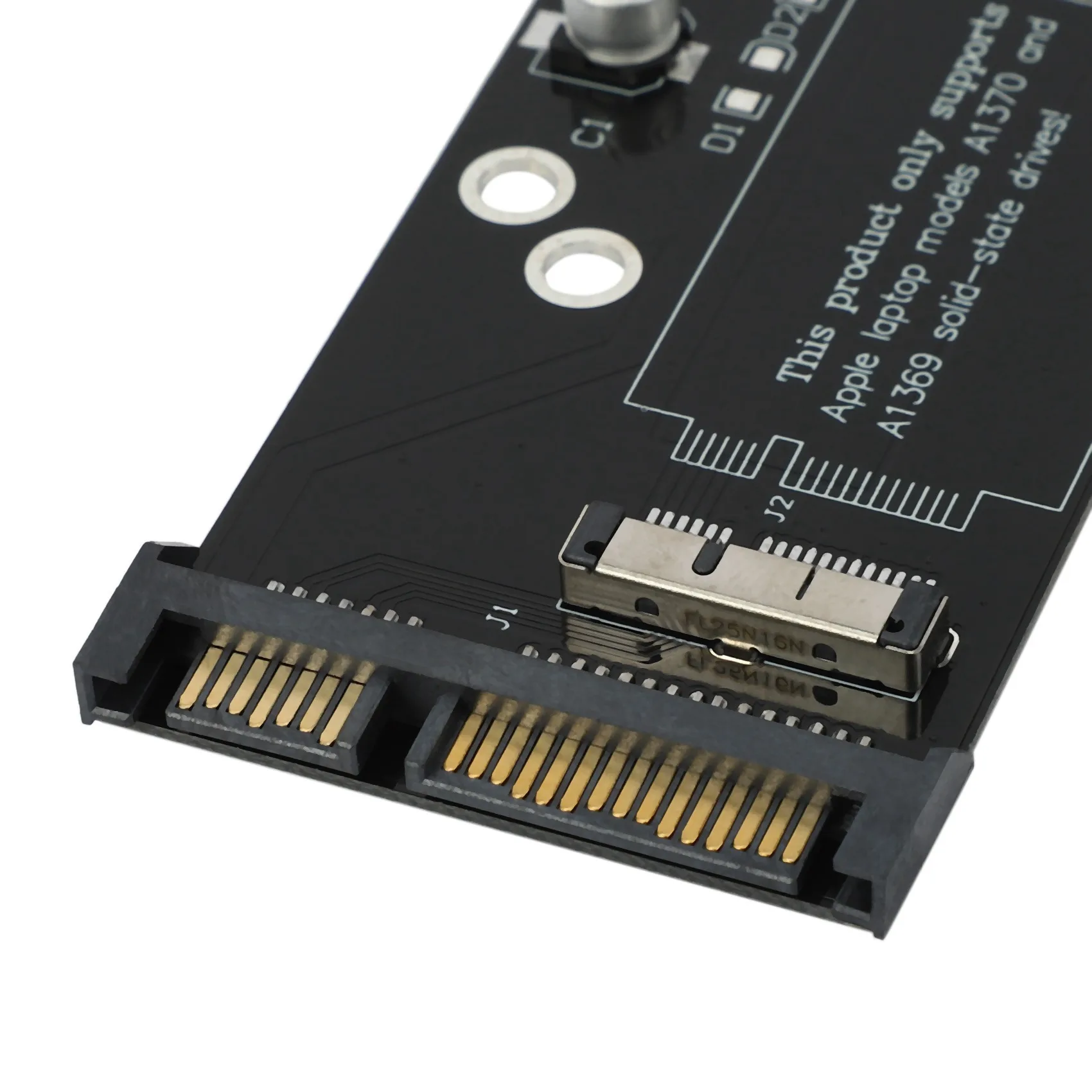 2X SSD To SATA Adapter Card For Air A1370 A1369 2010/2011 Sata Card