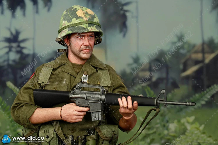 Vendas quentes id v80174 1/6 brinquedos colecionáveis exército dos estados unidos soldado da guerra do vietnã conjunto completo 12 ''figura de ação modelo fãs presentes