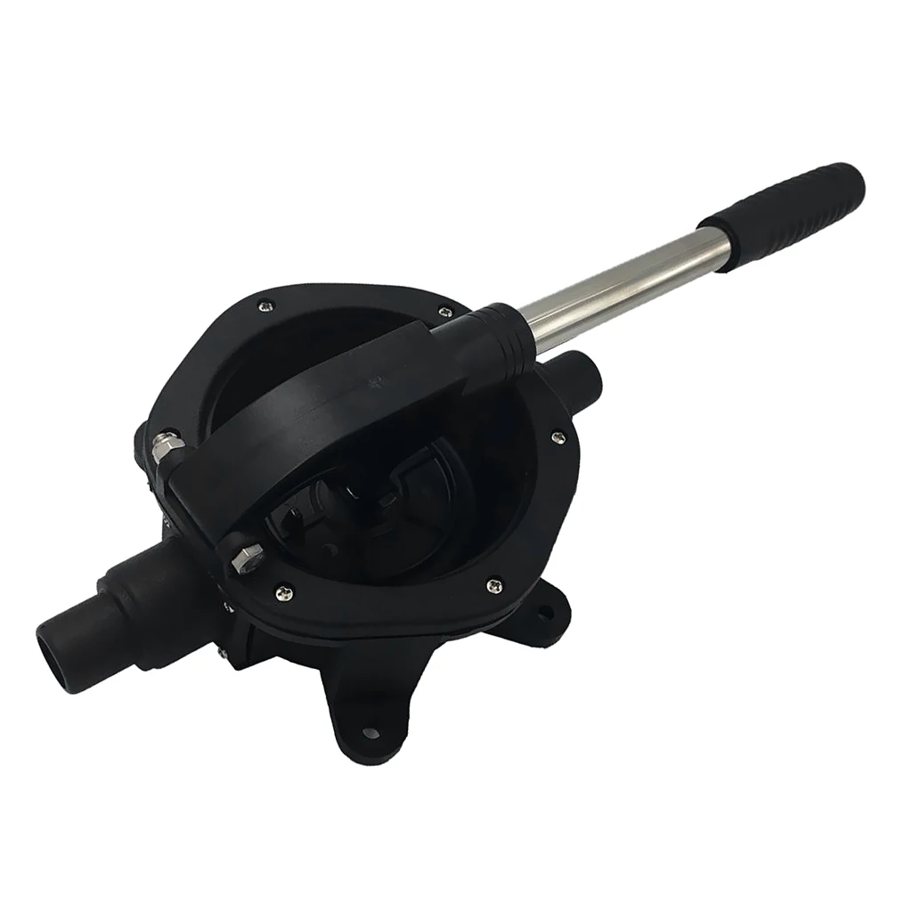 Black Marine Manual Bilge & Waste Water Transfer Pump for Boats