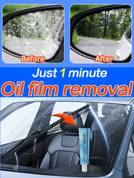 Car Glass Oil Film Removal Fast Clean Window Windshield