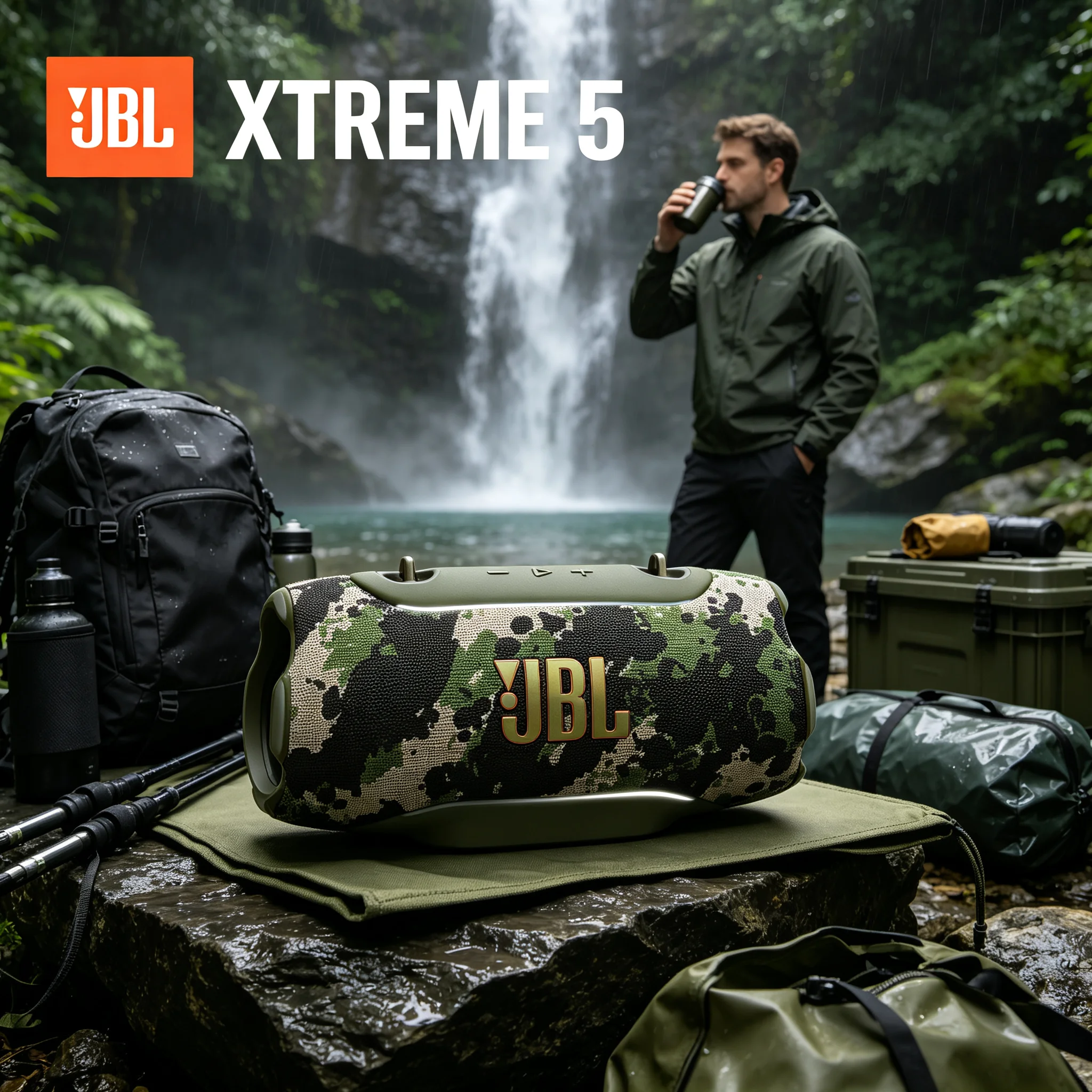 JBL XTREME 5 Bluetooth Portable Speaker Auracast Multi Speaker Pairing JBL Pro Sound Long Playtime Outdoor Party Audio