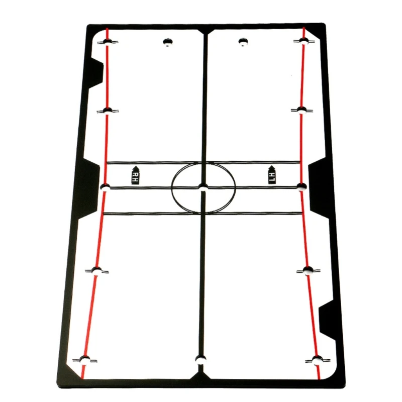 Miroir d'alignement mise Golf, accessoires Golf portables d'aide à l'entraînement Swing Golf