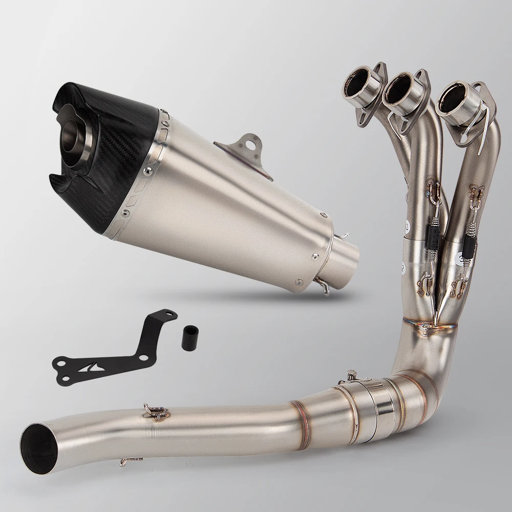 Moto Exhaust Full System For Yamaha YZF-R9 MT09 MT09SP FZ09 XSR900 XSR900GP Tracer 9/GT 2021-2026 Manifold Muffler with DBKiller