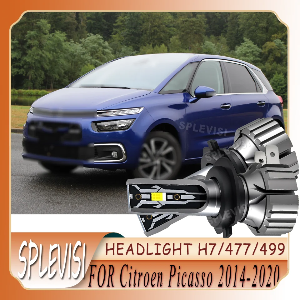 

Reliable Car Headlight LED h7 Waterproof Design Hassle-Free Installation High-Performance For Citroen Picasso 2014-2019 2020