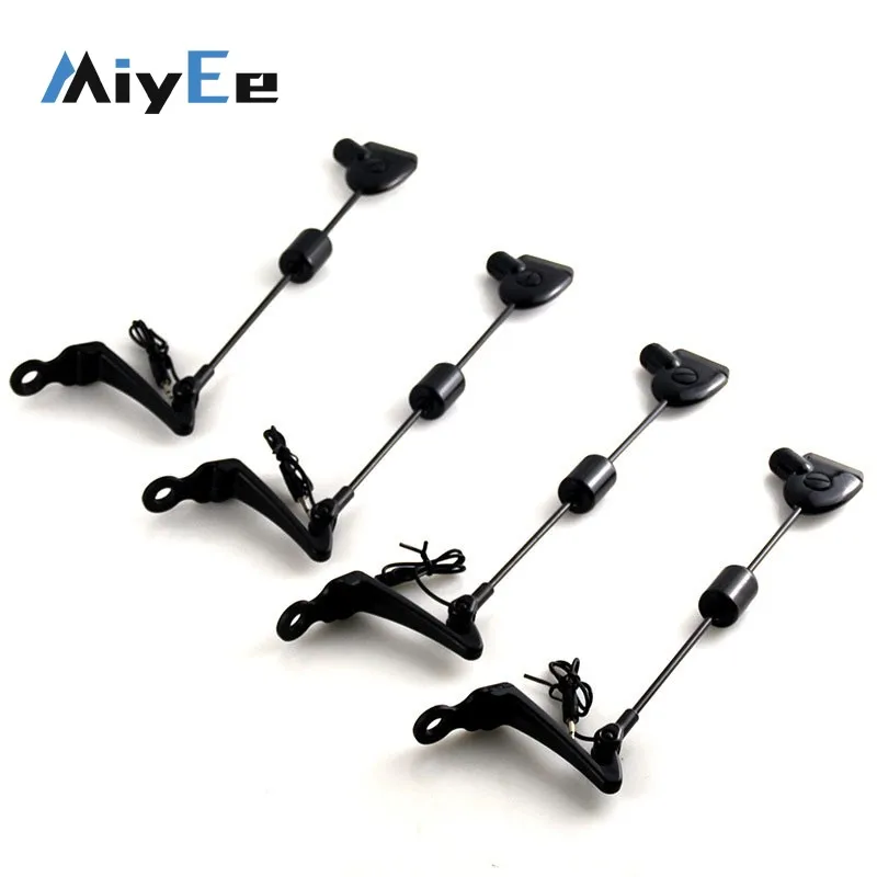 Set of 4pcs Fishing Swingers European-Style Fishing Bite Alarm Swingers with Zippered Protective Case