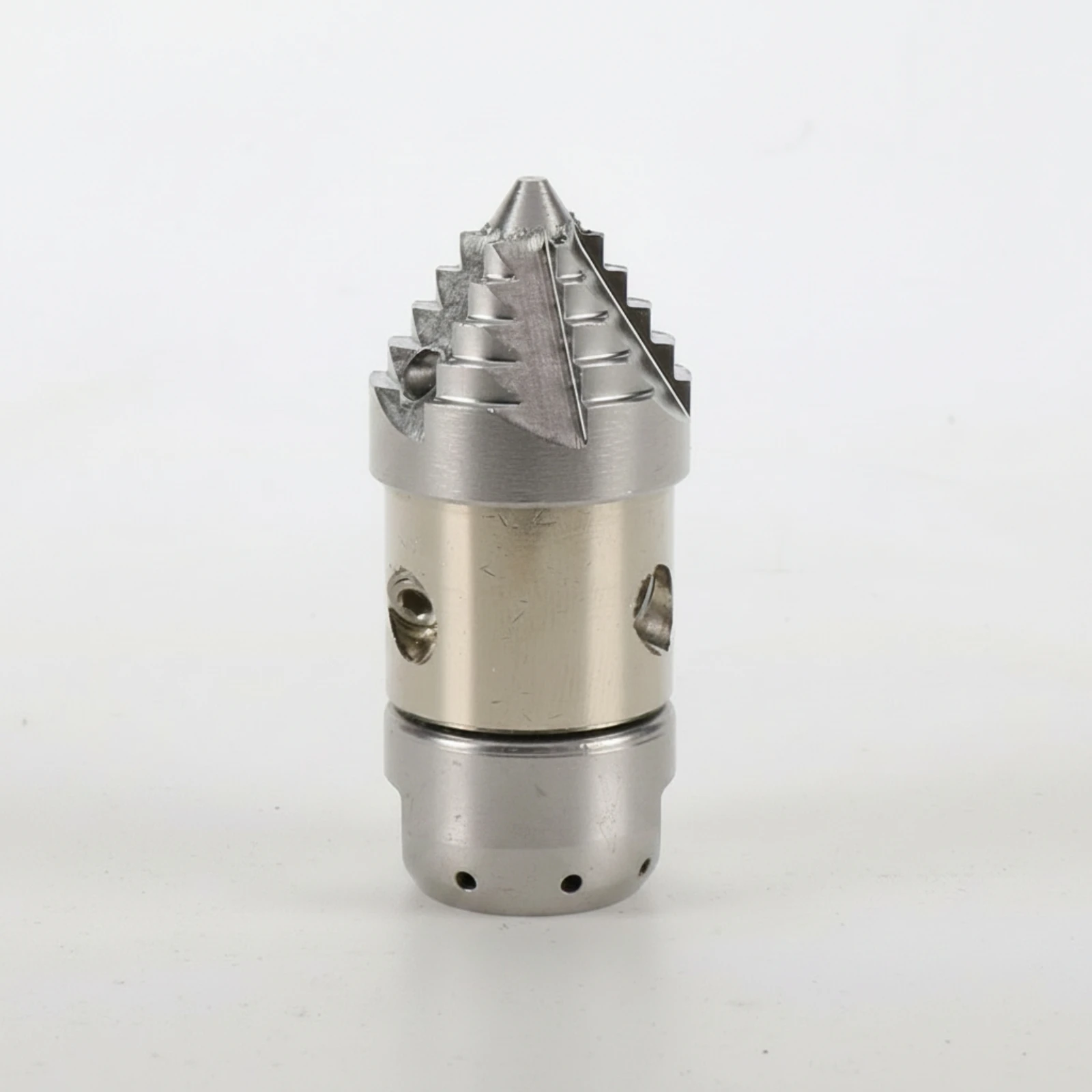 Rotary Sewer Nozzle Rotating Sewer Jetter Nozzle with 3/8 Thread Professional Long-Lasting for Plumbers