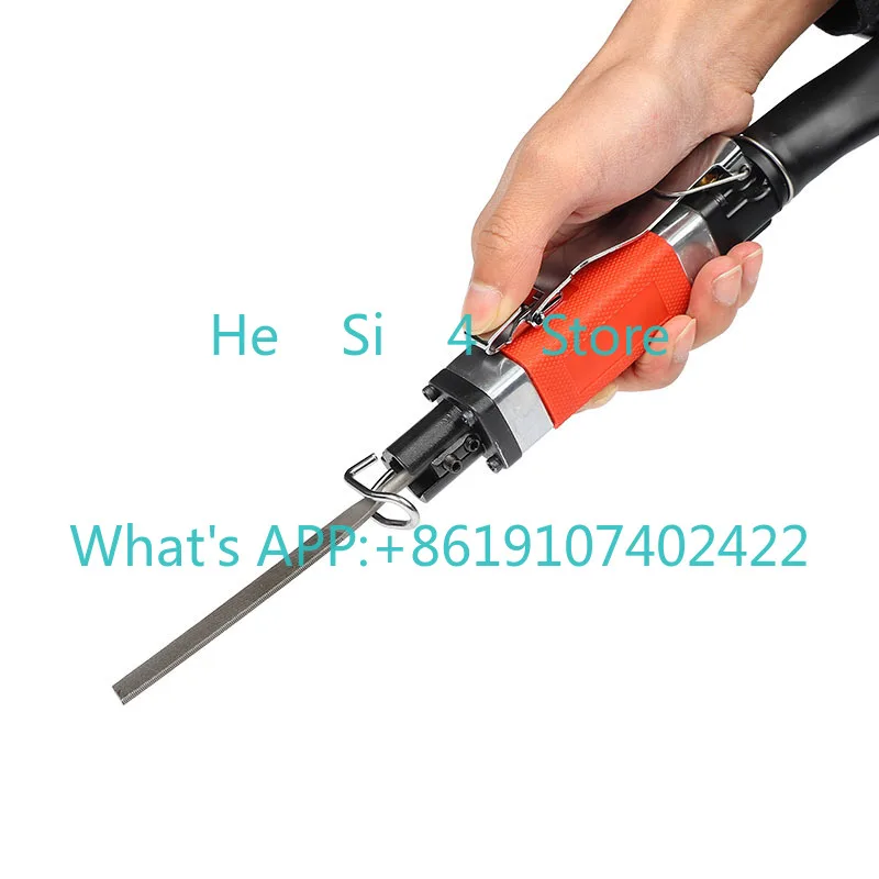 Air file, sander, polisher, reciprocating file machine, metal deburring tool