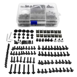 For YAMAHA TENERE 700 MT07 MT 07 TMAX 500 TMAX 560 FZ6 XMAX MT 09 MT03 177PCS Motorcycle Fairing Bolts Screws Nut Complete Kit