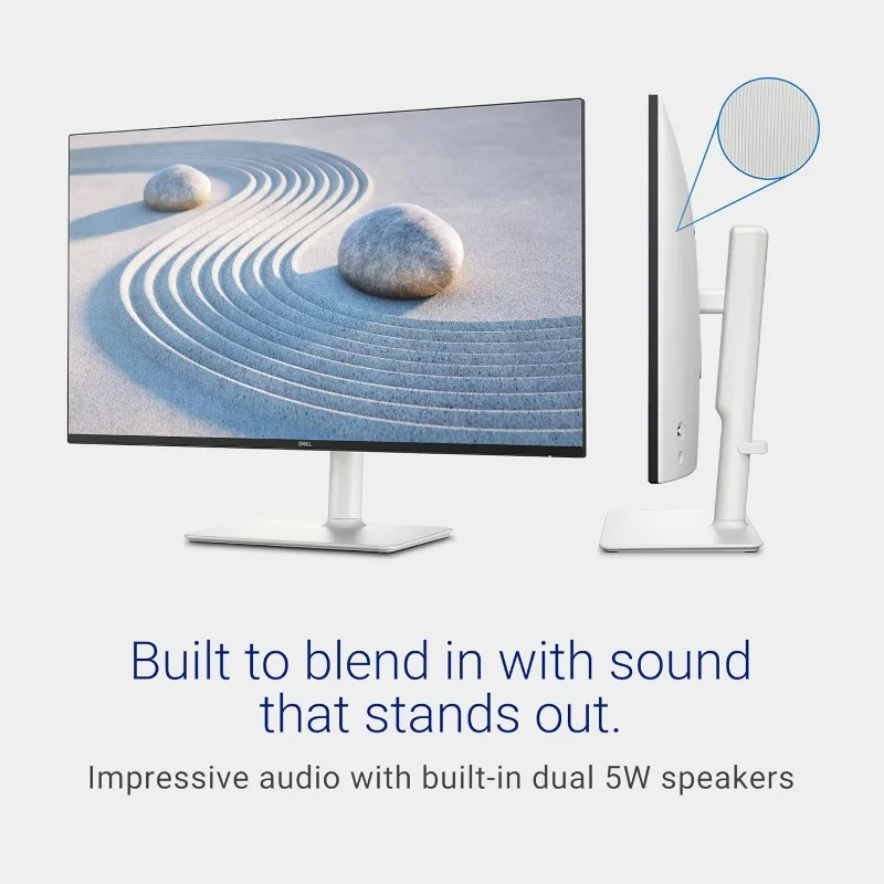 S2725DS Monitor - 27 Inch, QHD (2560x1440) Display, 100Hz refresh rate, 1500:1 contrast ratio, TÜV Rheinland Eye comfort 4 Star