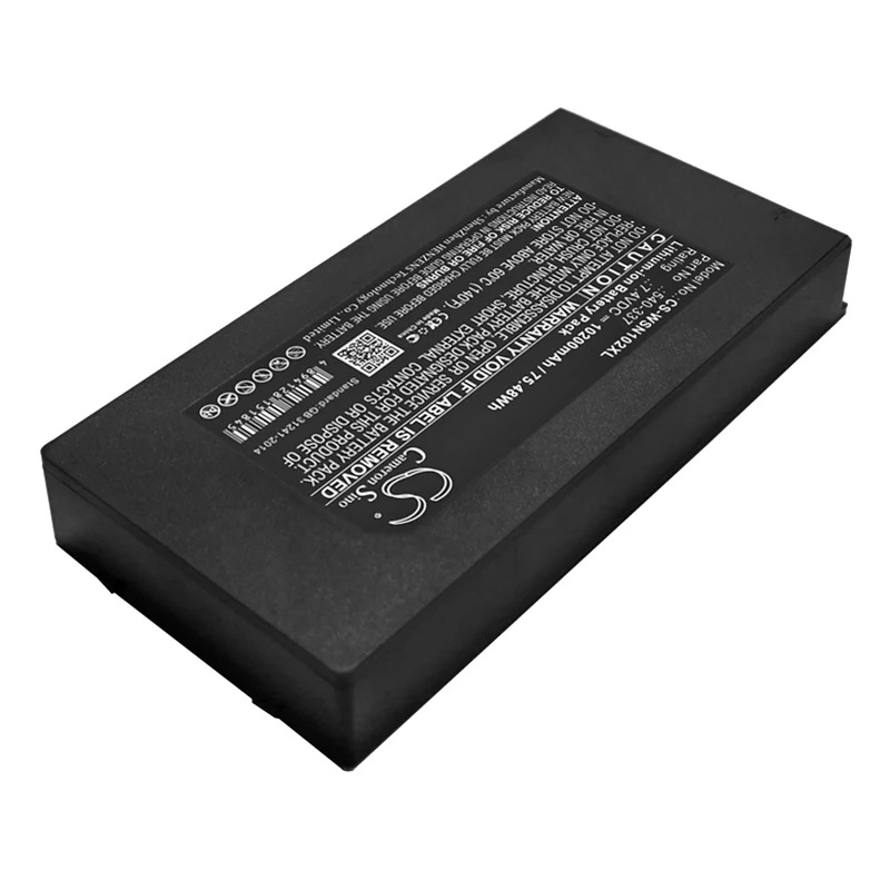 CS Replacement Battery for Owon Powers PDS Oscilloscopes,PDS5022,PDS602,HC-PDS,oscilloscopes HC PN:540-337 10200mAh / 75.48Wh
