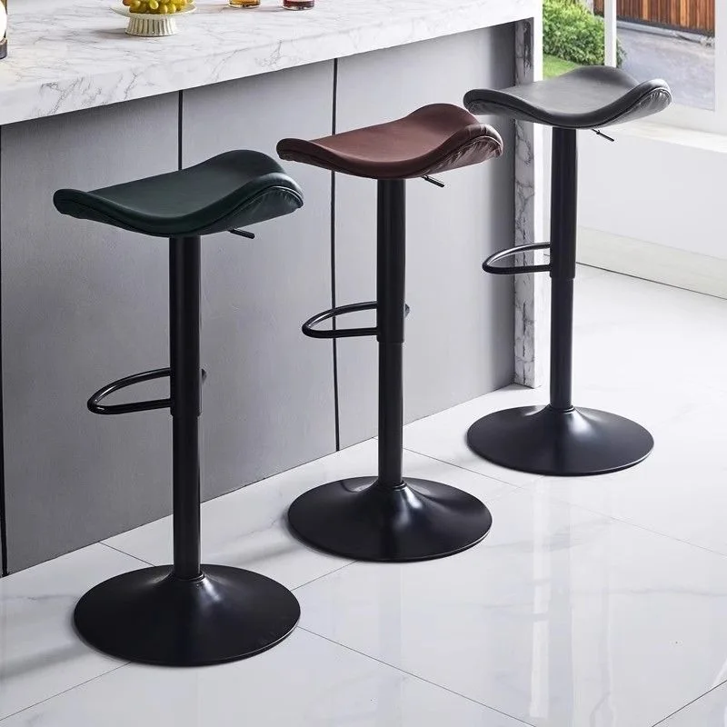 Bar chairs, home beauty chairs, rotating lift-up front desk cashier, high legs, office work