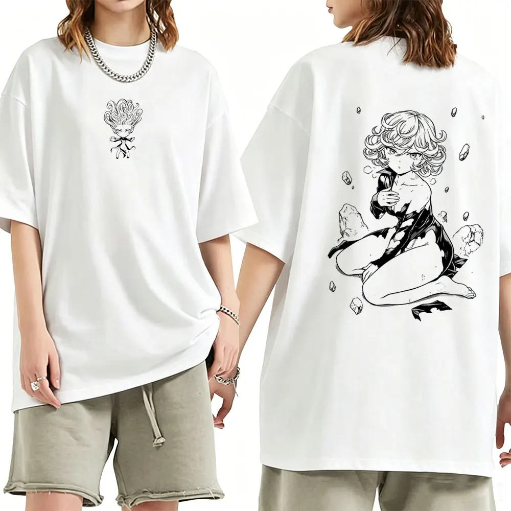 Hot Sale Anime One Punch Man T-shirt Manga Cute Funny Tatsumaki Graphic T Shirts Men Women Fashion Vintage Oversized Streetwear