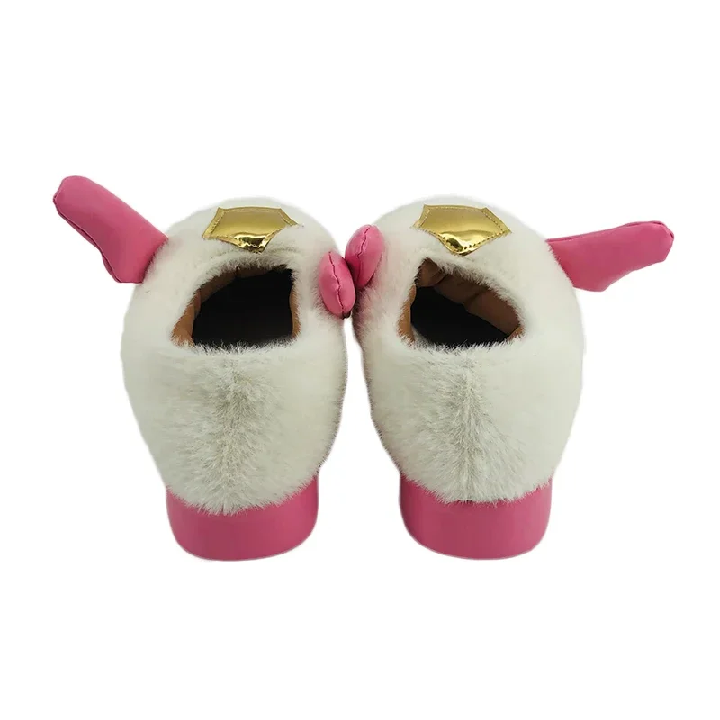 Jogo lol luxanna cosplay sapatos lux cosplay adereços sapatos de couro do plutônio botas de carnaval de halloween feito sob encomenda
