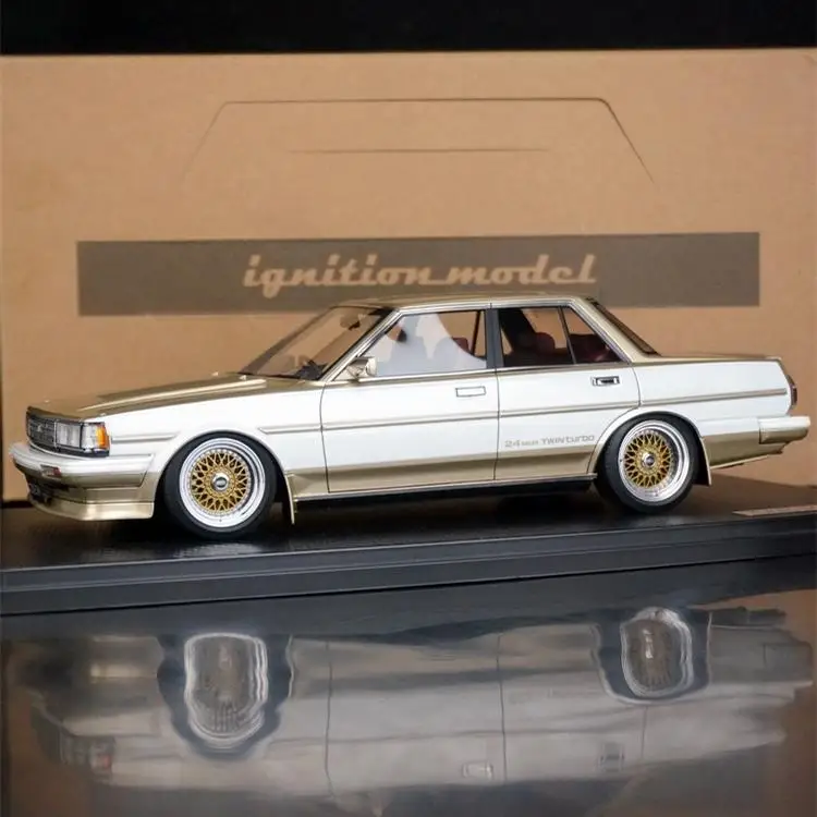 IG 1:18 Cresta GT Twin Turbo JDM Simulation Limited Edition Resin Metal Static Car Model Toy Gift