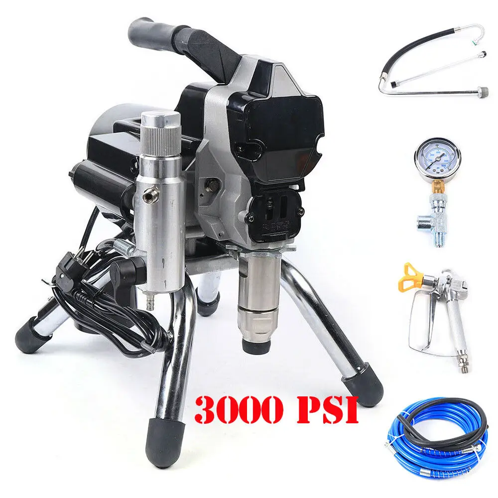 Airless Paint Sprayer System Paint Sprayer Paint Sprayer  2200W 3000PSI  High Pressure Airless Machine