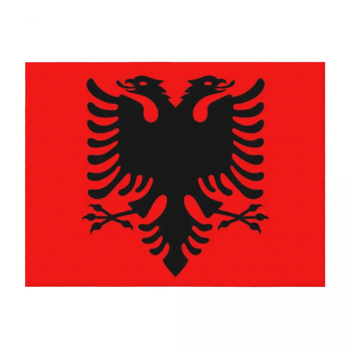

Flag of Albania Throw Blanket Thermal Decoratives Sofa Quilt Luxury St Blankets