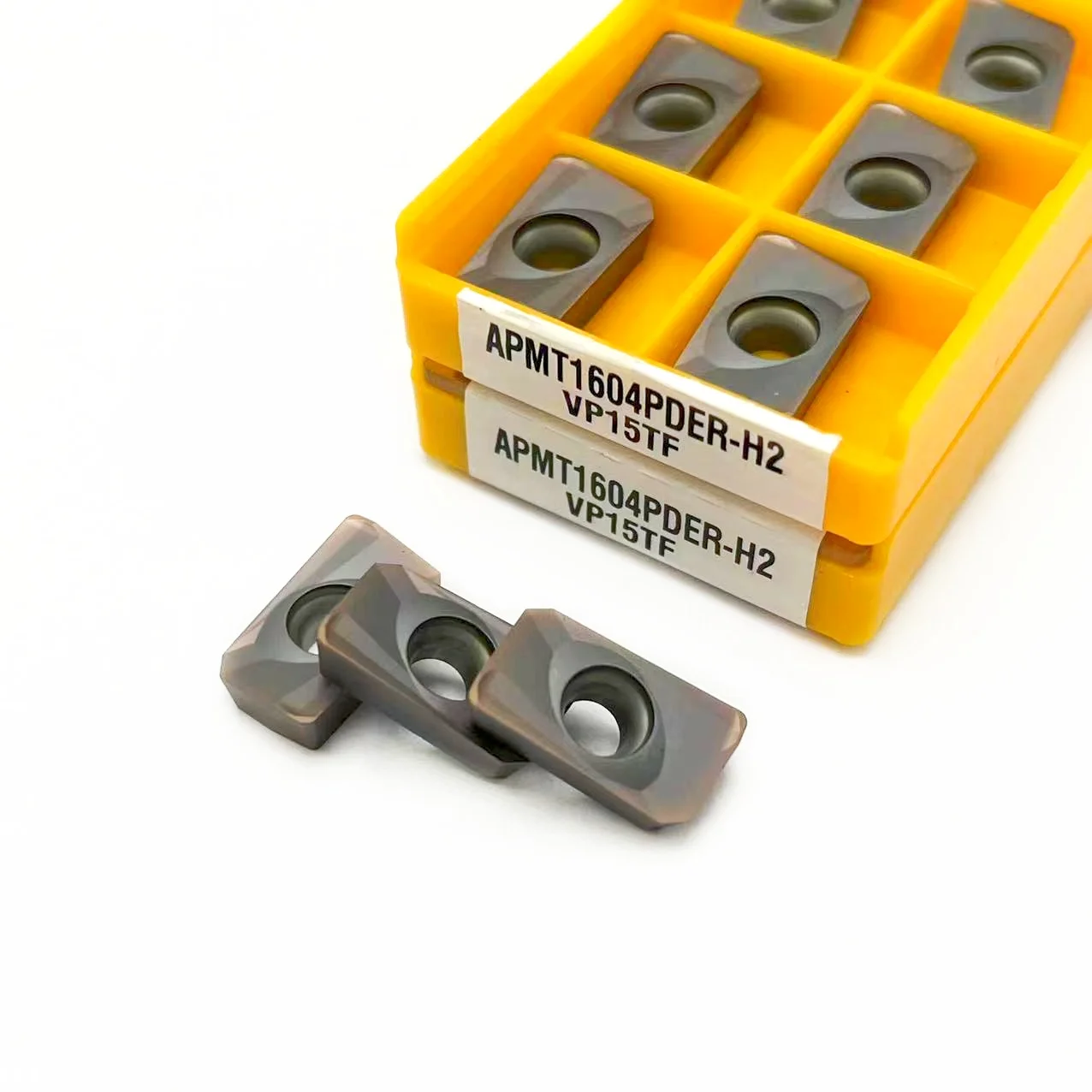 APMT1604 M2/H2 VP15TF تحول أداة كربيد إدراج APMT1604 VP15TF الوجه مطحنة مخرطة طحن أدوات الكمبيوتر القاطع طحن أدوات الكمبيوتر