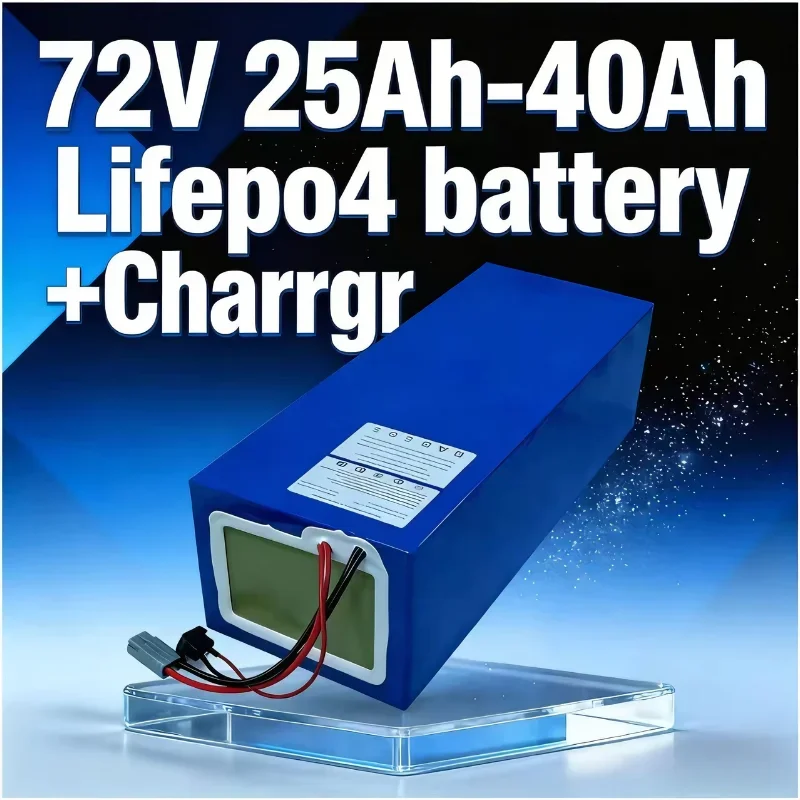 

Литиевая батарея LiFePO4 72 В, 25 Ач/40 Ач, 24S BMS | Электромобиль 3000–6000 Вт, промышленное резервное копирование, электромобиль и автоматическое питание оборудования