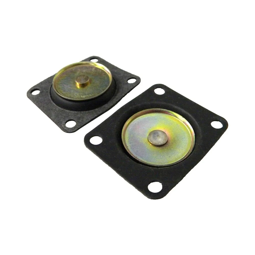 2Pack 135-5 30cc Accelerator Pump Diaphragm For Holley 4150 4160 Carburetor High Performance Fuel System Repair Kit