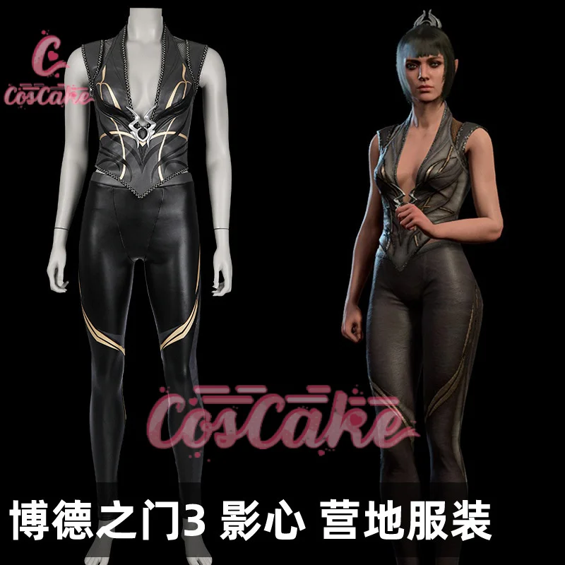 

Shadowheart Cosplay Game Balder Gate 3 Cosplay Fantastia Costume Disguise For Girl Women Adult Pants Top Halloween Carnival Suit