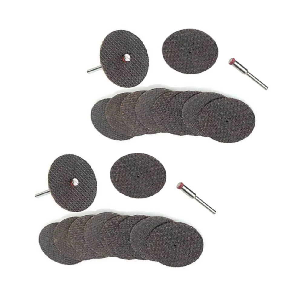 24pcs Grinding Wheel Saw-Blades Cutting Disc 16mm To 60mm For Stone Marble Wood Metal Accesories Metal Cutting Rotary Tools