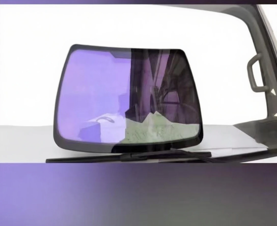 

Высококачественная нанокерамическая пленка для автомобильных стекол с эффектом хамелеона, VLT 80%, сине-фиолетово-зеленая, солнцезащитная пленка для лобового стекла.