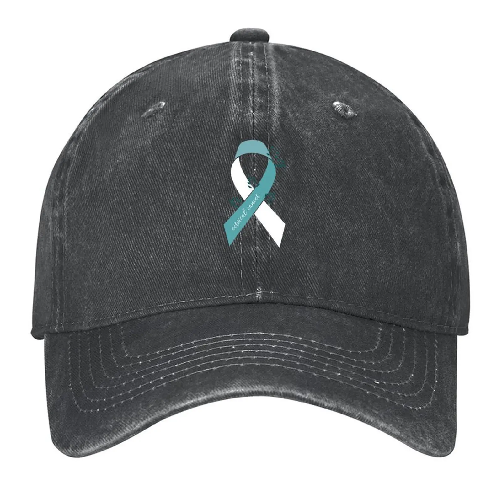 

Бейсбольная кепка с лентой для рака шейки матки Wild Ball Hat, тактическая кепка, шляпа в стиле вестерн, мужская шляпа большого размера, женские шапки, мужские