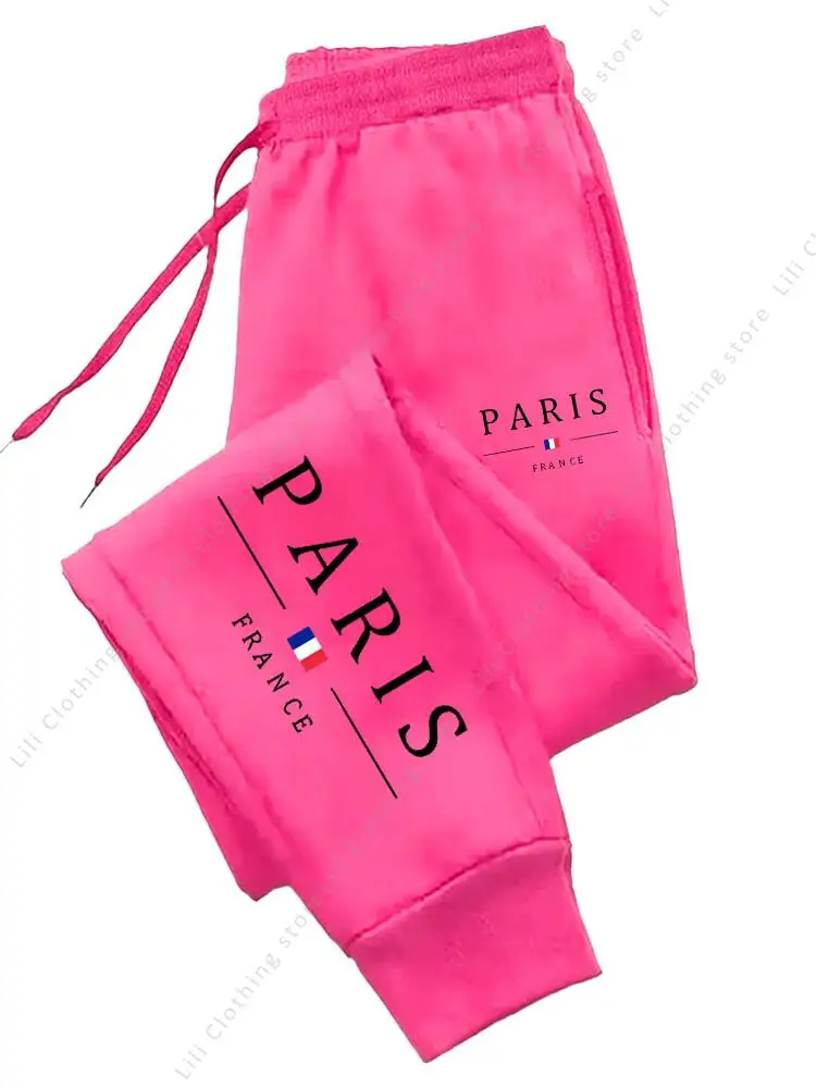 2025 New Hot Sale PARIS Jogger Pants for Women's Trousers High quality Autumn W… - Image 6