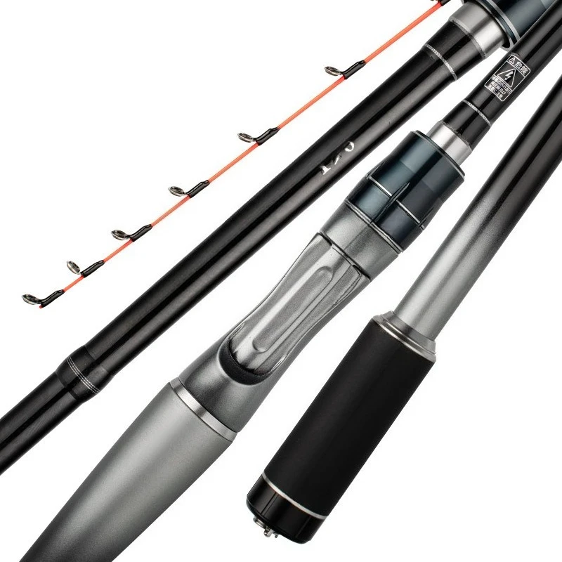 

AX second generation sea raft rod fiberglass rod tip 1.7 meters 1.9 meters sea fishing fishing rod boat valve ste