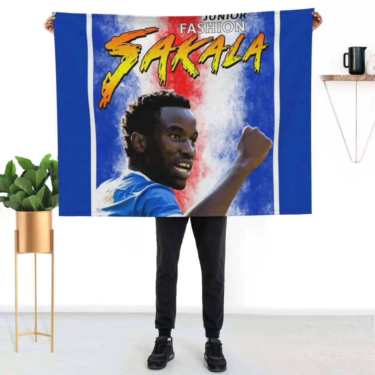 

Glasgow Rangers Fashion Sakala Throw Blanket Thin Soft Blanket for Summer Night Sleeping