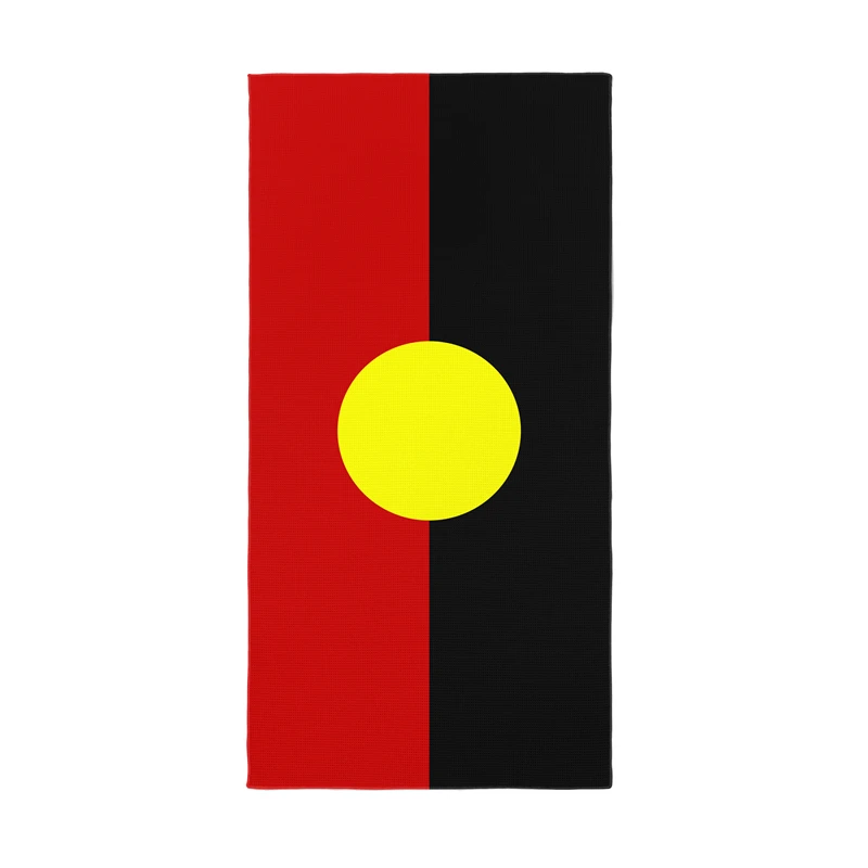 Aertemisi Australian Aboriginal Waffle Beach Towel Extra Large Oversize 180cm x 90cm