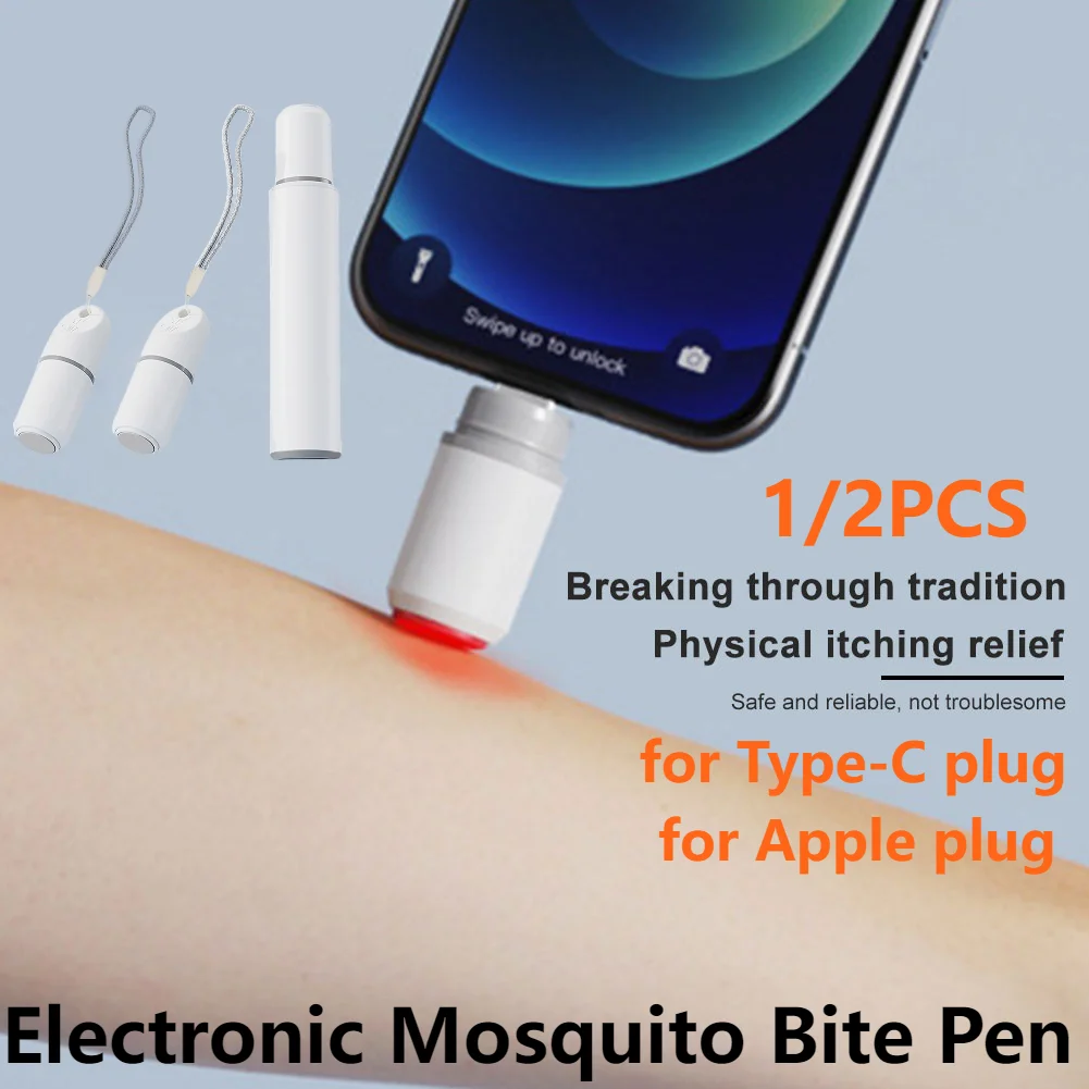 

Potable Anti-Itch Pen Electronic Mosquito Bite Pen Natural Mosquito Brepellent Pen Chemical-Free Itching Bite Antipruritic Pen