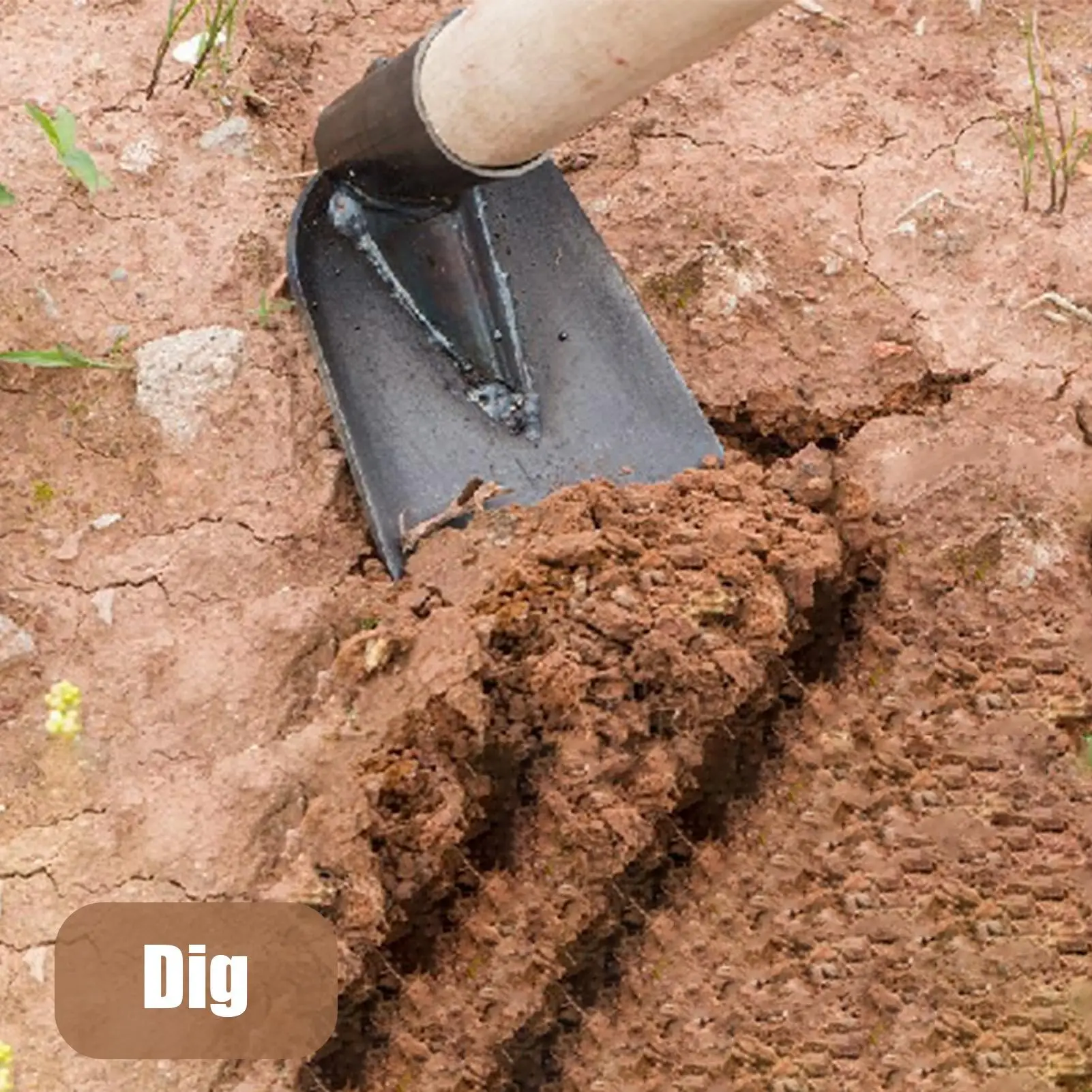 

Household Outdoor Farming Tools Weeding Hoe Digging Soil Durable Hoe Agricultural Hoe For Planting Vegetables Flowers Loose Lan