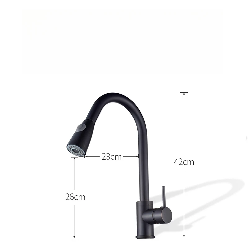 

*Light pink taro purple electrostatic refined copper pumping faucet with hot and cold sink faucet