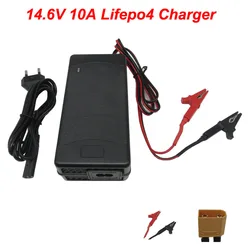 14.6V 12V 10A Lifepo4 Iron Phosphate Battery Charger For 12.8V 4S Solar Energy Storage Fast Charger XT60 XT90