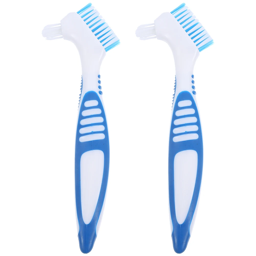 2 قطعة فرشاة تنظيف قذيفة السلحفاة المنزلية الإبداعية تصميم مرن مزدوج الرأس لقذائف الأقواس تنظيف أداة صغيرة