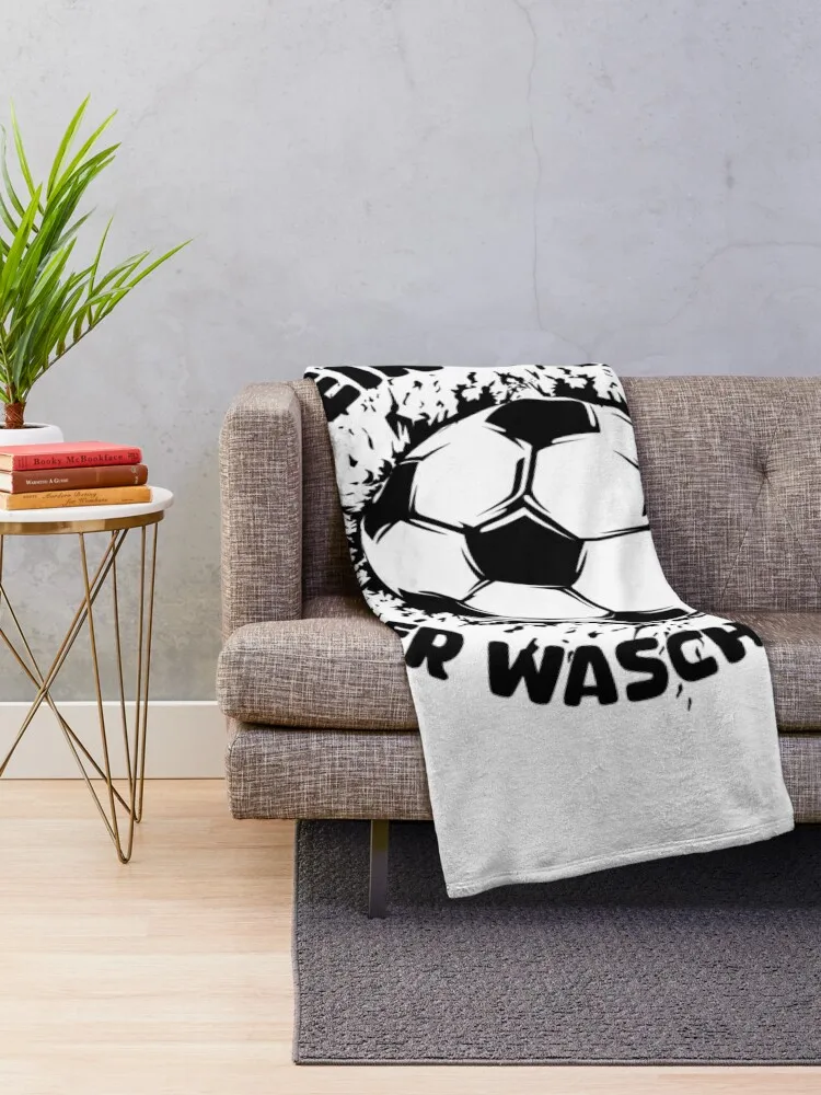 Football funny sayings ball explosion jersey laundry Throw Blanket Weighted Plaid on the sofa Blankets