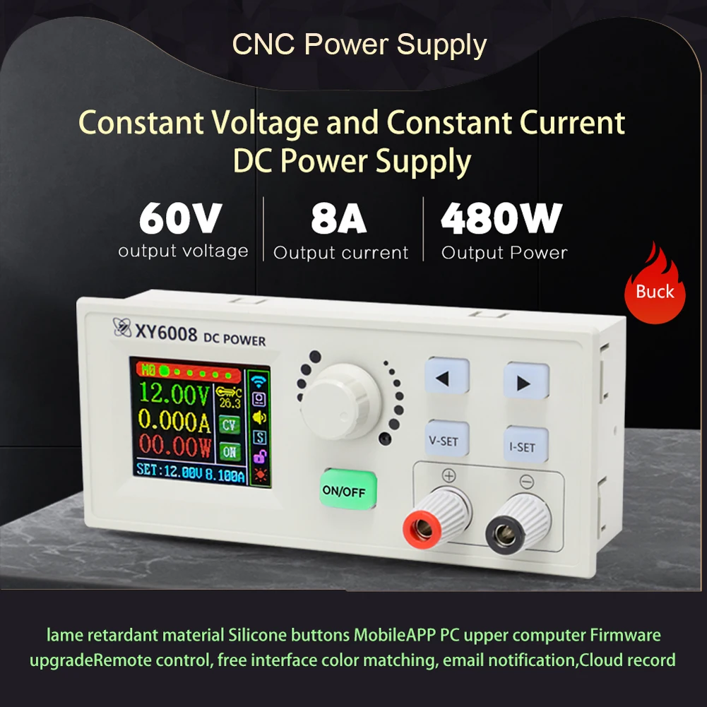 XY6008 XY6008-W DC Regulated Power Supply Module 60V 8A 480W DC Power Supply Constant Voltage Current Module Remote Control