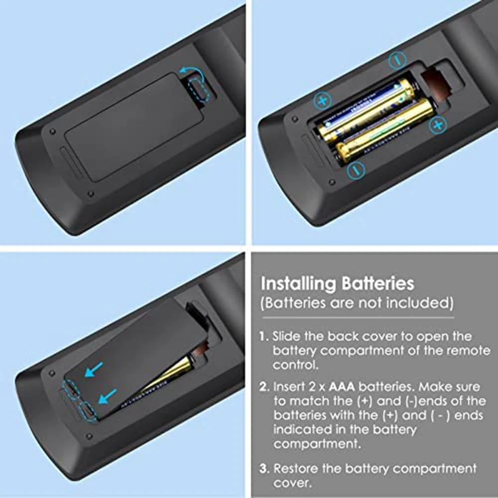 ABSQ-NH305UD Пульт дистанционного управления для телевизора Emerson LF402EM6 LF402EM6F LF461EM4 LF461EM4A LF501EM4 LF501EM4A LF501EM4F