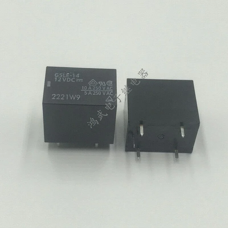 （Brand New Original）1pcs/lot 100% original genuine relay:G5LE-14 12VDC 10A 5pins