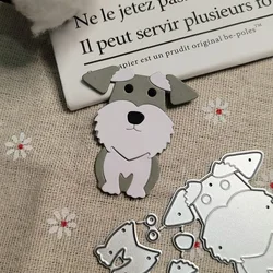 Zwierząt pies metalowe szablony do rękodzieło Puppy Die Cuts 2023 nowy dla DIY karta papierowa do scrapbookingu DIY kartka z życzeniami