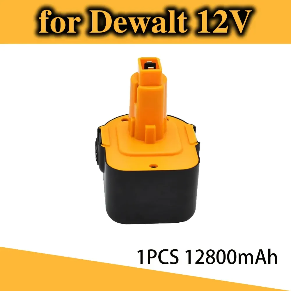 12V 12800mAh Tool Battery for Dewalt DC9071 DE9037 DE9071 DE9075 DW9071 DW9072 DW9074 DC727 DC756 DC980 DC981 DW051