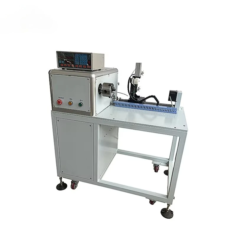 Máquina de enrolamento de bobina de fio plano de cobre de 50 m2, operação fácil para fazer bobinas de transformador com componentes de núcleo de motor