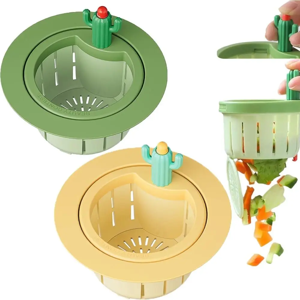 

Сливная решетка для кухонной раковины с защитой от засорения, утечка пищевых отходов, сливная корзина для раковины с шайбой, Легкая очистка