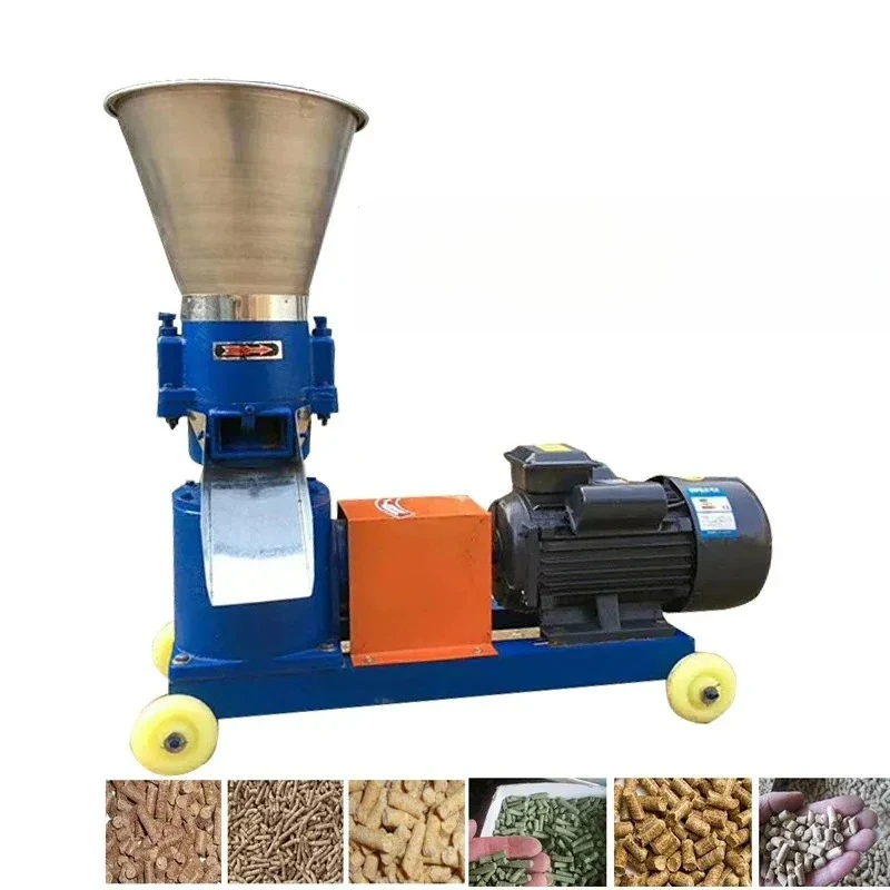 Food Pellet Making hine Animal Farming Feed Processor 220V/380V Granulator 60-100kg/H Wet and Dry