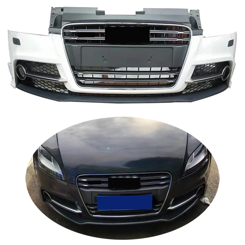 

New Product Car Body Kit TT MK2 Upgrade to TTS Front Bumper with Grille for Audi TT TTS 2008-2014