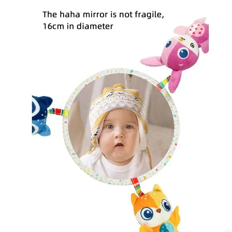 E06f Baby Stroller Majajero juguete Pushir Posaborita Cuna colgante cama Campana campana animales para